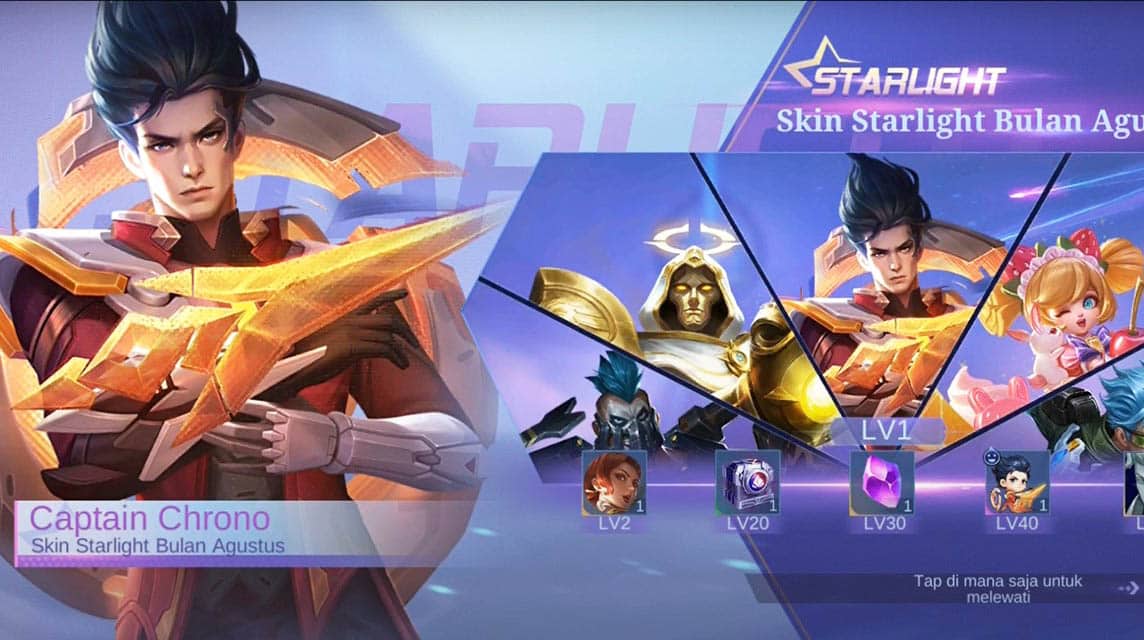 Update Hero dan Skin Mobile Legends Bulan Juli Setelah Reset Season 24 - Bountie